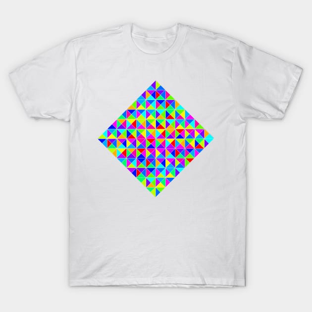Rainbow Diamond T-Shirt by XTUnknown